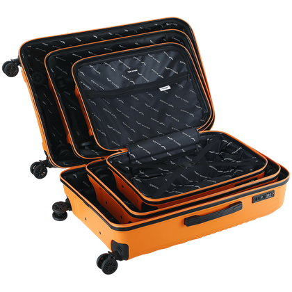 Zestaw 3 walizek WINGS HPE01-3 Orange