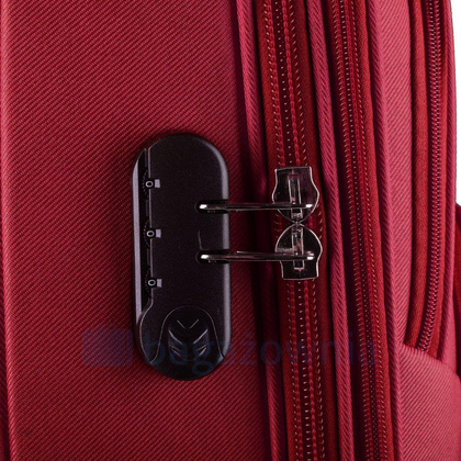 Duża walizka WINGS 1706 L Bordowa