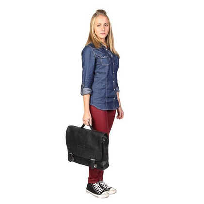 Teczka, torba unisex KEMER VOOC URBAN RDW12 czarny