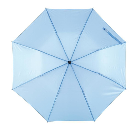 Parasol składany manualny KEMER REGULAR Błękitny