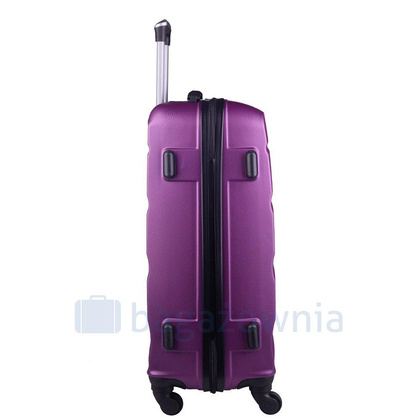 Średnia walizka WINGS AT01 M Fioletowa