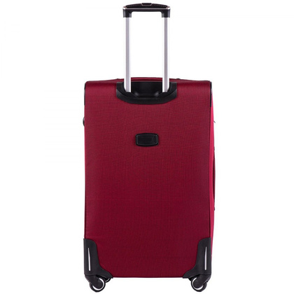 Duża walizka WINGS 214 4K L Czerwona