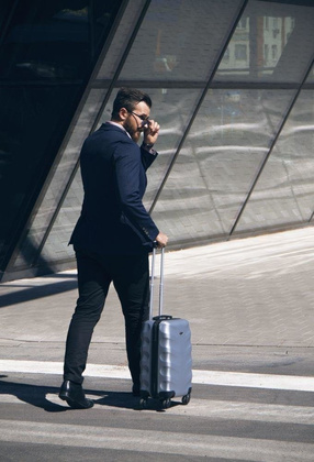 Mała kabinowa walizka PELLUCCI SOLIER STL402 Beżowa - min. zamówienie 20 / 50 / 100 szt.