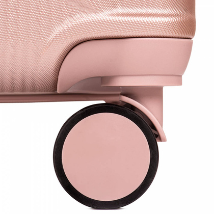 Duża walizka WINGS PDT01-L Rose Gold