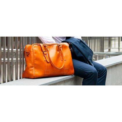 Torba podróżna skórzana KEMER SOLIER Hamilton - min. zamówienie 20 / 50 / 100 szt.