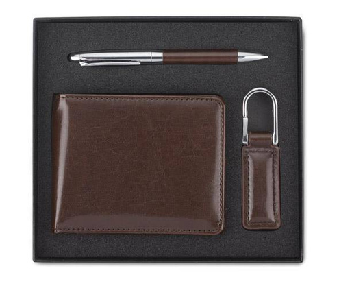 Zestaw upominkowy KEMER MARCUS Brązowy