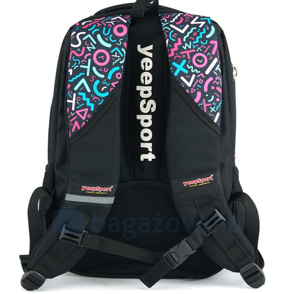 Plecak sportowy KEMER S113DX Fioletowo Niebieski - min. zamówienie 20 / 50 / 100 szt.