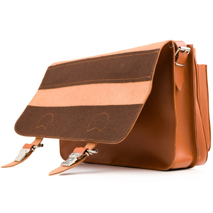 TORBA SKÓRZANA NA LAPTOPA 15,6' KEMER VOOC P136 RUDA