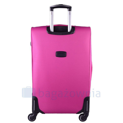 Średnia walizka WINGS 1706 M Różowa