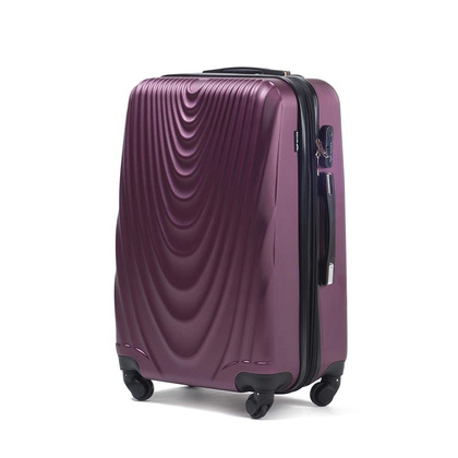 Zestaw 3 walizek WINGS 304 Bordowe