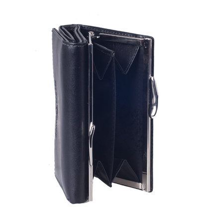 Portfel damski skórzany BELLUCCI D2 Czarny - min. zamówienie 20 / 50 / 100 szt.