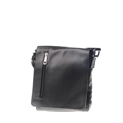 Torebka damska skórzana KEMER 607 Czarna - min. zamówienie 20 / 50 / 100 szt.