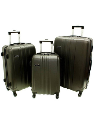 Zestaw 3 walizek PELLUCCI RGL 740 Szare