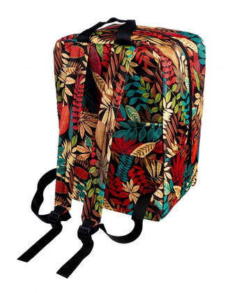 Plecak Torba podróżna podręczna PELLUCCI RGL Wizzair 37A USB Liście