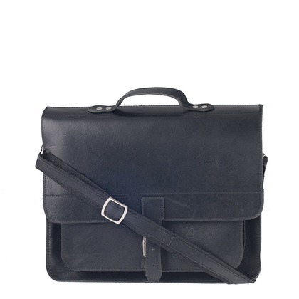 Teczka skórzana KEMER B 901/JUCHT Czarna