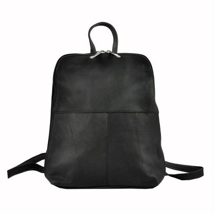 Plecak skórzany KEMER 517 D Czarny