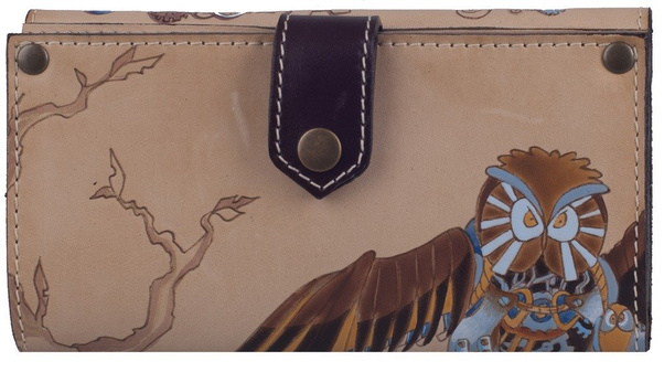 Portfel damski skórzany KEMER P5 Cielisty - min. zamówienie 20 / 50 / 100 szt.