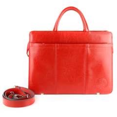 522 Dyplomatka damska-czerwony KEMER