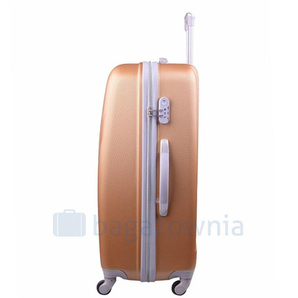 Mała walizka kabinowa PELLUCCI RGL 883 SS Złota