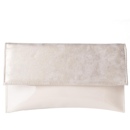 Torebka wizytowa, kopertówka KEMER 786 Beżowa - min. zamówienie 20 / 50 / 100 szt.