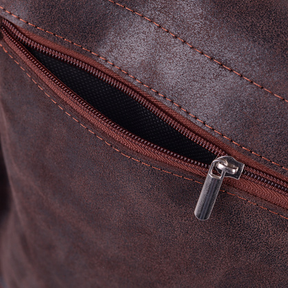 Torba skórzana na ramię KEMER CH 02 Brąz - min. zamówienie 20 / 50 / 100 szt.