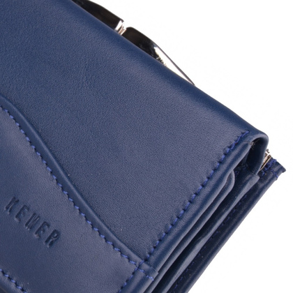 Portfel damski skórzany KEMER P25 LK Granat - min. zamówienie 20 / 50 / 100 szt.