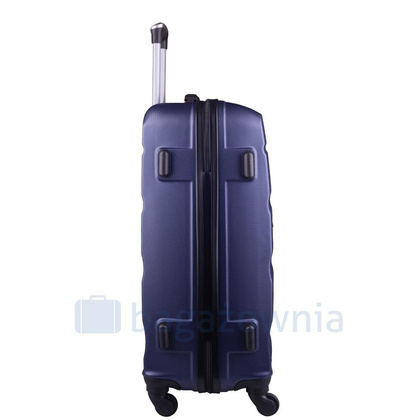 Średnia walizka WINGS AT01 M Granatowa