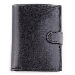 Portfel męski skórzany KEMER P5J Czarny - min. zamówienie 20 / 50 / 100 szt.