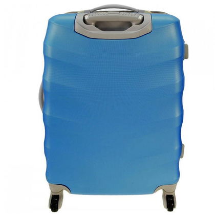 Małe kabinowa walizka PELLUCCI RGL 81 S Srebrna