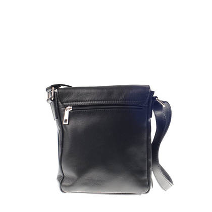 Torebka damska skórzana KEMER 607 Czarna - min. zamówienie 20 / 50 / 100 szt.