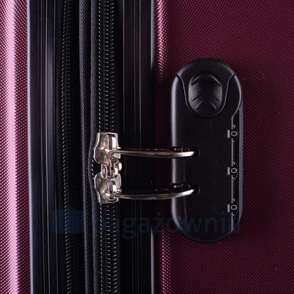 Duża walizka WINGS 2011 L Bordowa