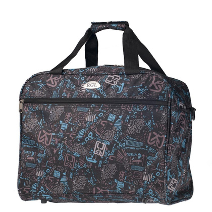 Torba podróżna podręczna PELLUCCI RGL RYANAIR S2 Czarno Niebieska
