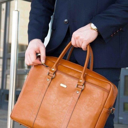 Torba skórzana na laptop 17" KEMER SOLIER Kilbridge - min. zamówienie 20 / 50 / 100 szt.