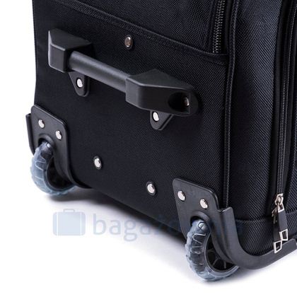 Torba podróżna na kołach WINGS C1055 S Brązowa