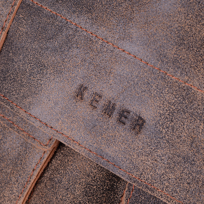 Torba skórzana na ramię KEMER CH 03 Jasny Brąz - min. zamówienie 20 / 50 / 100 szt.