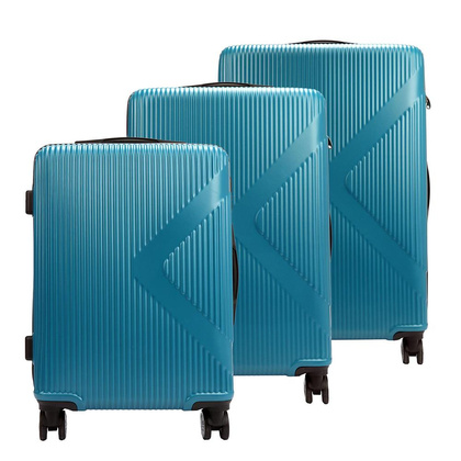 W zestawie 3 walizki Jony 029# x3 Z niebieski KEMER