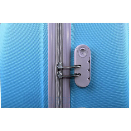 Duża walizka PELLUCCI RGL 883 L Turkusowa