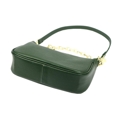 Torebka damska skórzana PELLUCCI 19-88 DOLLARO Popielata