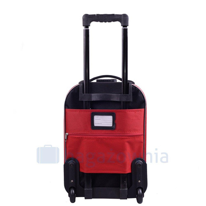 Mała kabinowa walizka PELLUCCI RGL Ryanair Czerwona/Czarna