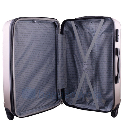 Duża walizka WINGS 2011 L Złota