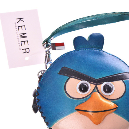 Portfel damski skórzany KEMER 47006 Angry Birds