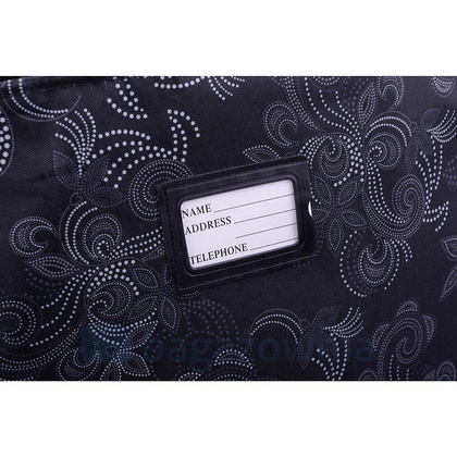 Mała kabinowa walizka PELLUCCI RGL 773 S Czarno Biała