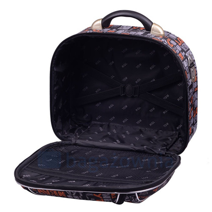 Kuferek PELLUCCI RGL WIZ AIR 773 L Szary / Pomarańczowy