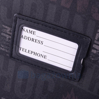 Mała kabinowa walizka PELLUCCI RGL 773 S Czarno Szara