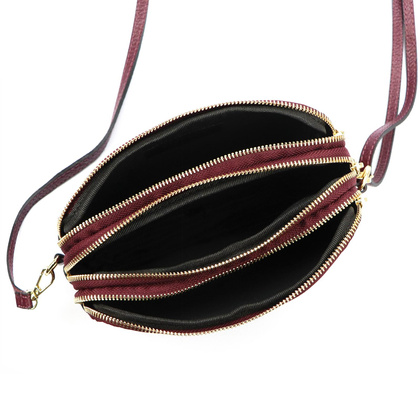 Mała listonoszka 1749 DOLLARO, skóra naturalna