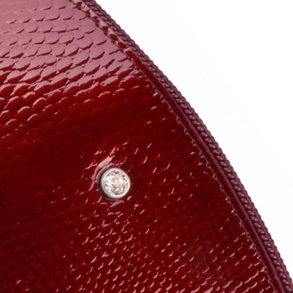 Kosmetyczka skórzana KEMER KO252 Bordo lakier - min. zamówienie 20 / 50 / 100 szt.