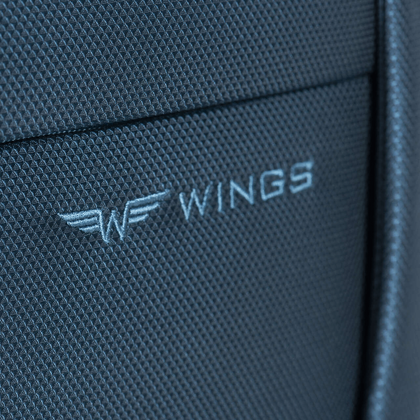 Zestaw 3 walizek+ torba podręczna WINGS TRN01 Grey