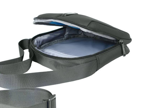 Torba na ramię AERONAUTICA MILITARE Drone Czarna