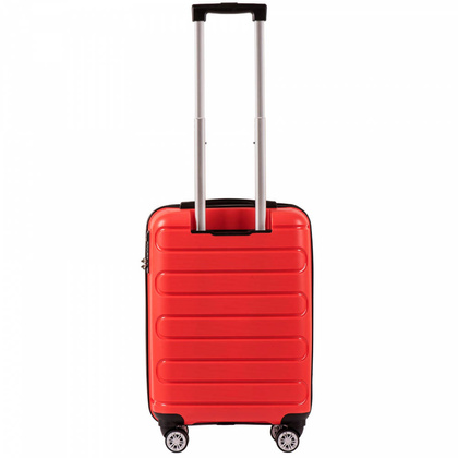 Mała kabinowa walizka WINGS DQ181 S Czerwona