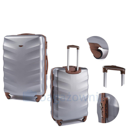 Zestaw 5 walizek WINGS 402 Dirty white